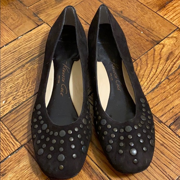 kenneth cole black flats